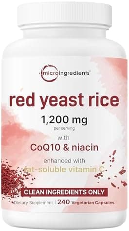 Micro Ingredients Red Yeast Rice with CoQ10 1200mg