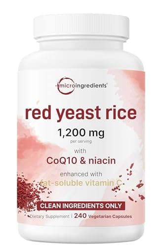 Micro Ingredients Red Yeast Rice with CoQ10 1200mg