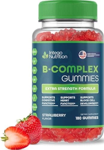 Vitamin B Complex Gummies for Adults