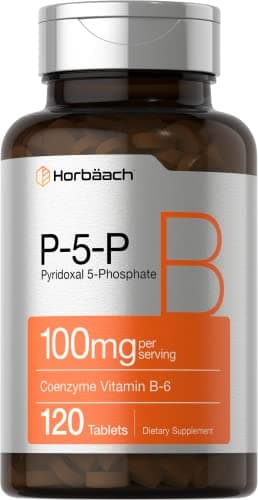 Horbäach P5P Activated Vitamin B6 100mg | 120 Tablets…