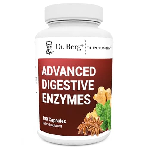 Dr. Berg Advanced Digestive Enzymes with Apple Cider Vinegar…