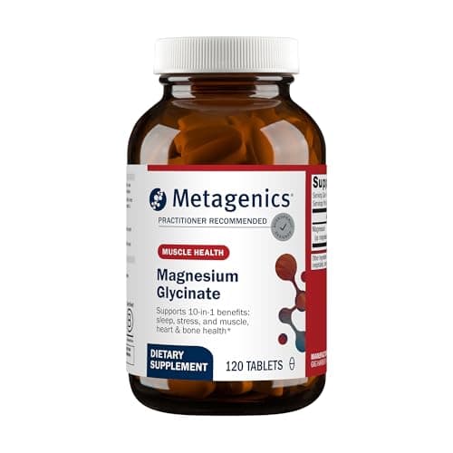 Metagenics Magnesium Glycinate 100mg-Highly Absorbable…