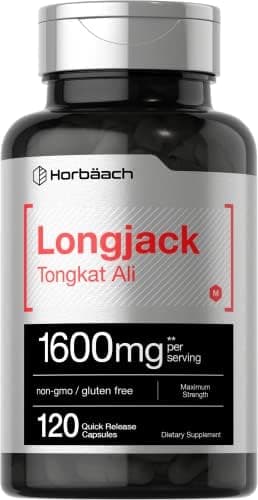 Horbäach Longjack Tongkat Ali for Men and Women | 120 Capsules