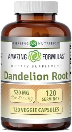Amazing Formulas Dandelion Root (Taraxacum Officinale)…