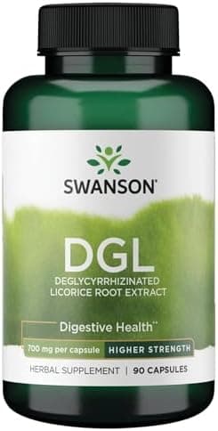 Swanson High Potency DGL (Licorice) 750 mg, 90 Capsules
