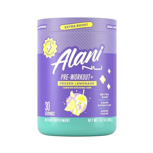 Alani Nu Pre Workout+ Powder Frozen Lemonade