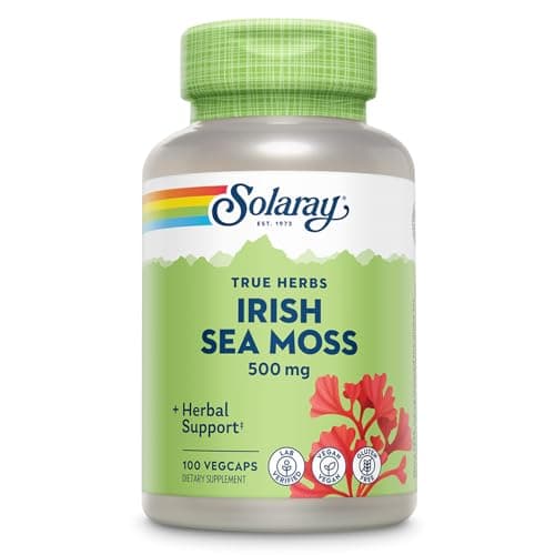 SOLARAY Irish Sea Moss 500 mg Naturally Occurring Vitamins