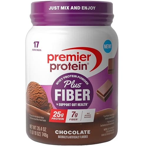 Premier Protein Powder Plus Fiber