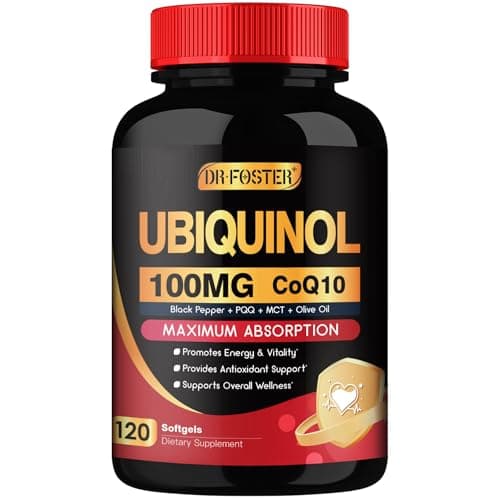 DRFOSTER CoQ10 Ubiquinol 100mg Supplement