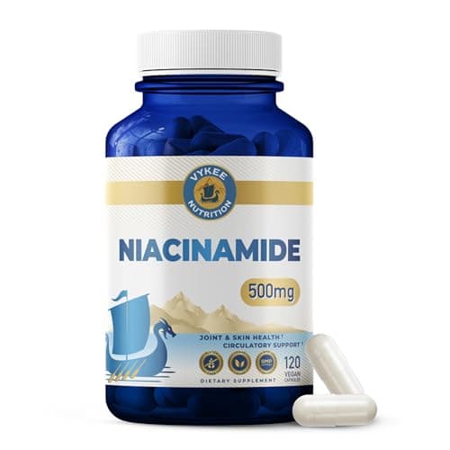 Vykee Nutrition Niacinamide Capsules - Vitamin B3 Supplement…