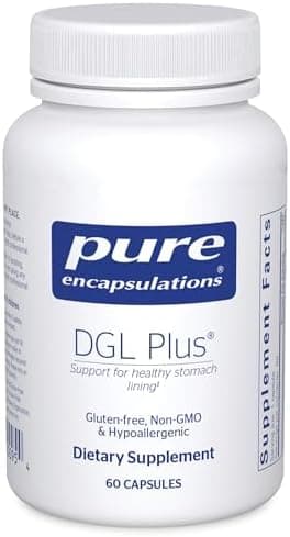 Pure Encapsulations DGL Plus - Gut Health Supplements for Men…