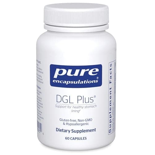 Pure Encapsulations DGL Plus - Gut Health Supplements for Men…