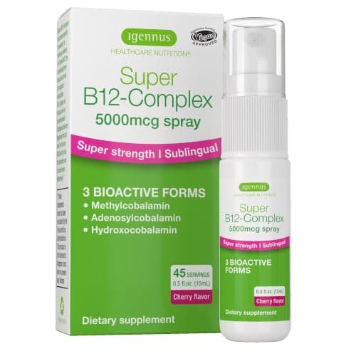 Igennus Triple Vitamin B12 Complex 5000mcg