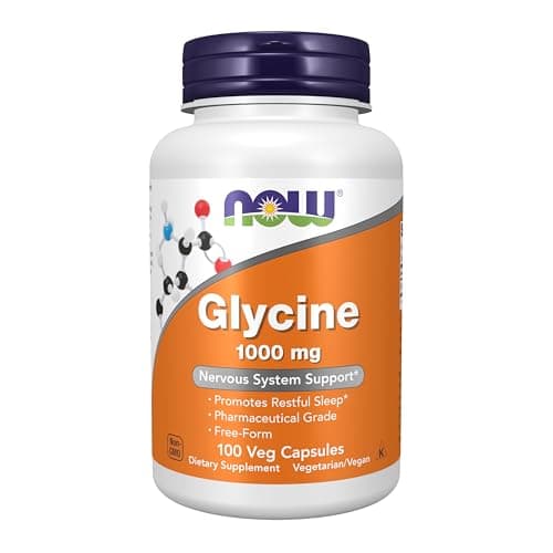 NOW Foods Supplements, Glycine 1,000 mg Free-Form…