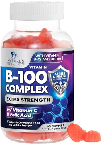 Vitamin B Complex Gummies - Extra Strength Super B Vitamin…