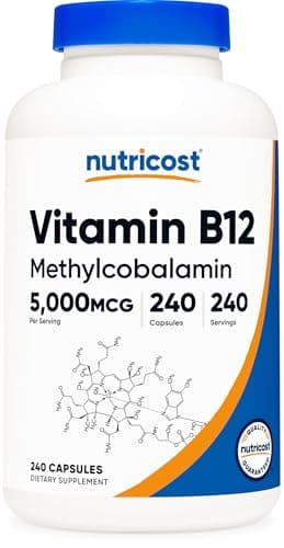 Nutricost Vitamin B12 (Methylcobalamin) 5000mcg