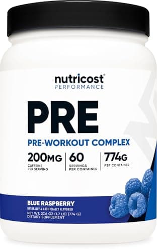 Nutricost Pre-Workout Complex Powder (60 Servings)…