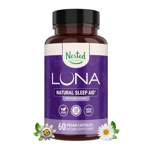 Nested Naturals Luna Sleep Aid - Non-Habit Forming Natural…
