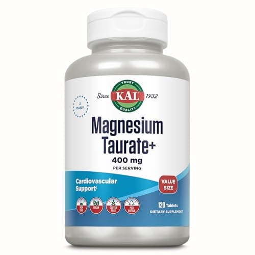 KAL Magnesium Taurate 400 mg with Vitamin B6