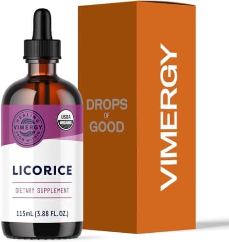 Vimergy Licorice 200mg Organic Liquid Root Extract