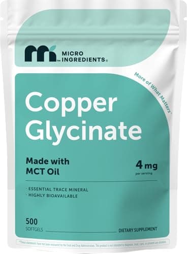 Copper Glycinate with MCT Oil