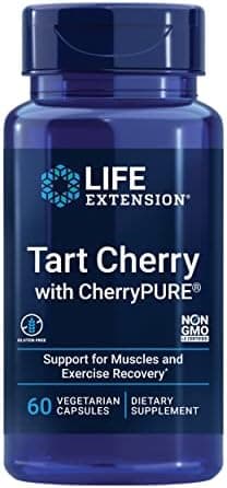 Life Extension Tart Cherry with CherryPURE, 60 Capsules