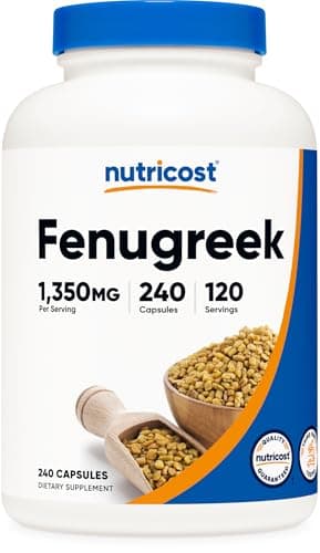 Nutricost Fenugreek Seed 1350mg