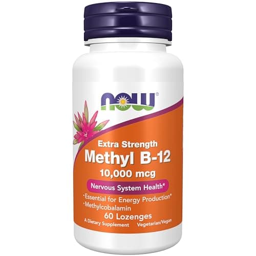 Supplements, Methyl B-12 (Methylcobalamin) 10,000 mcg, Nervous…