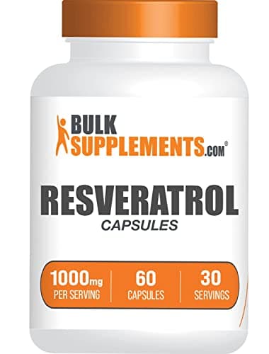 BulkSupplements.com Resveratrol Capsules - Resveratrol…