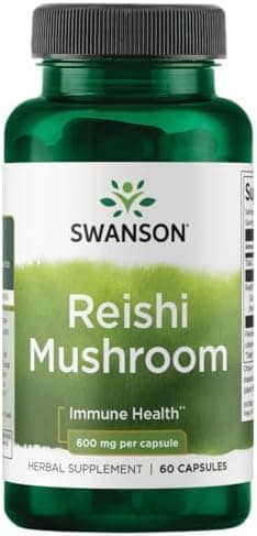 Swanson Reishi Mushroom Immune and Mood Support 600 mg