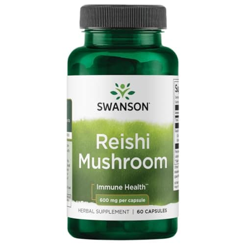 Swanson Reishi Mushroom Immune and Mood Support 600 mg
