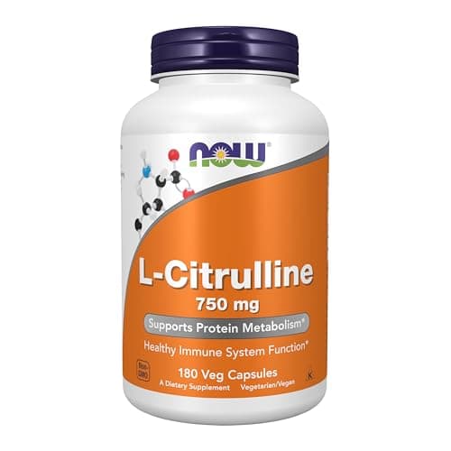 NOW Foods Supplements, L-Citrulline 750 mg, Supports Protein…