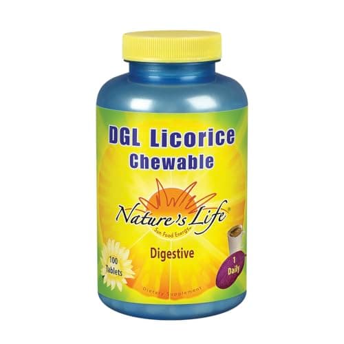 Nature's Life DGL Licorice Tablets