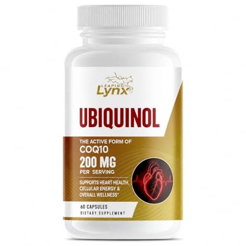 Ubiquinol CoQ10 200mg – High Absorption Active Coenzyme Q10…