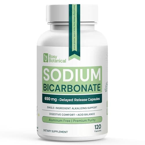 Pure Sodium Bicarbonate 650 mg Capsules - Sodium Bicarb…