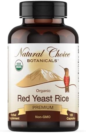 Natural Choice Botanicals Organic Red Yeast Rice Supplement