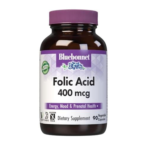 Bluebonnet Nutrition Folic Acid 400 mcg