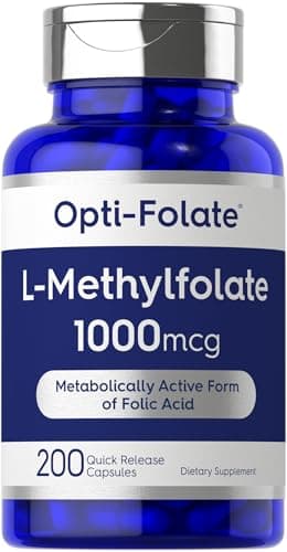 Carlyle L Methylfolate 1000mcg | 200 Capsules | Value Size…