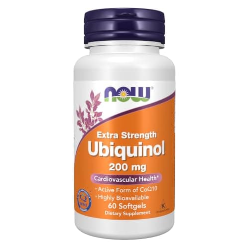 NOW Supplements, Ubiquinol 200 mg, High Bioavailability (the…