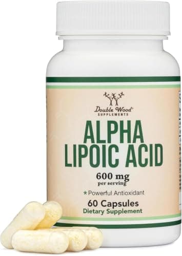 Alpha Lipoic Acid 600mg per Serving