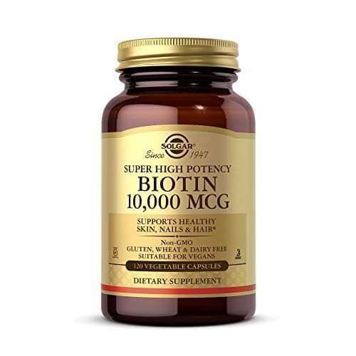 Solgar Biotin 10000 mcg Vegetable Capsules Energy Metabolism…