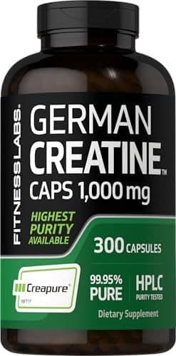 Fitness Labs German Creatine Monohydrate Powder Capsules…