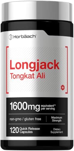 Horbäach Longjack Tongkat Ali for Men and Women | 120 Capsules