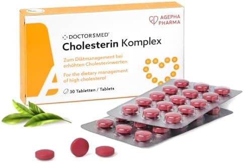 DOCTORSMED Cholesterin Komplex | 30 Vegan Tablets | Supplement…