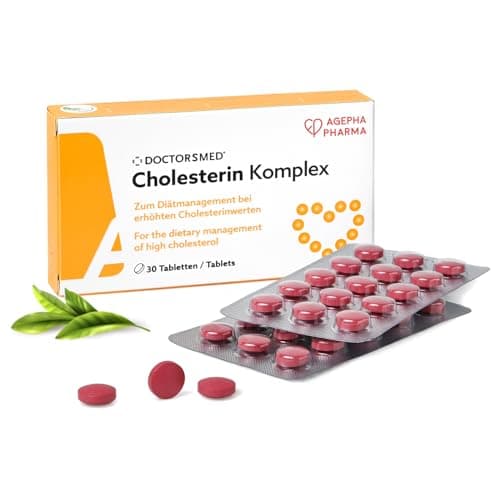 DOCTORSMED Cholesterin Komplex | 30 Vegan Tablets | Supplement…