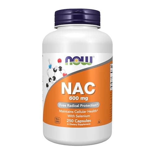 NOW Supplements, NAC (N-Acetyl Cysteine) 600 mg with Selenium…