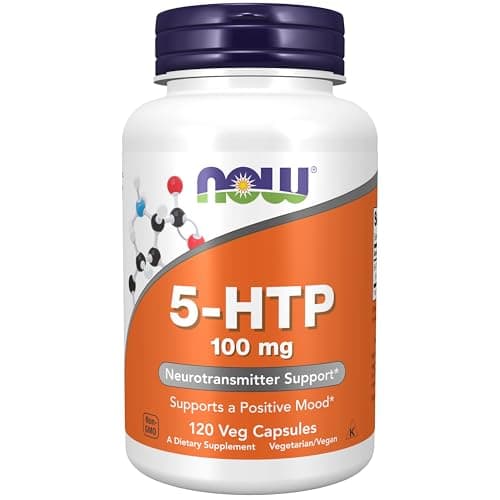 NOW Supplements, 5-HTP (5-hydroxytryptophan) 100 mg…