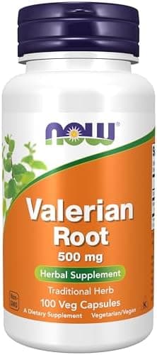 NOW Supplements, Valerian Root (Valeriana officinalis) 500 mg…