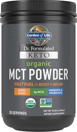 Garden of Life Dr. Formulated Keto Organic MCT Powder - 30…