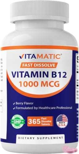 Vitamatic Vitamin B12 1000 mcg Fast Dissolve